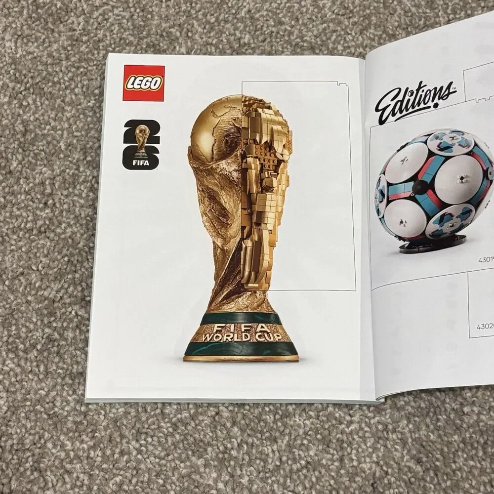 Lego Instruction Booklet Manual Lot Of 2 - Editions - FIFA World Cup 43019 43020